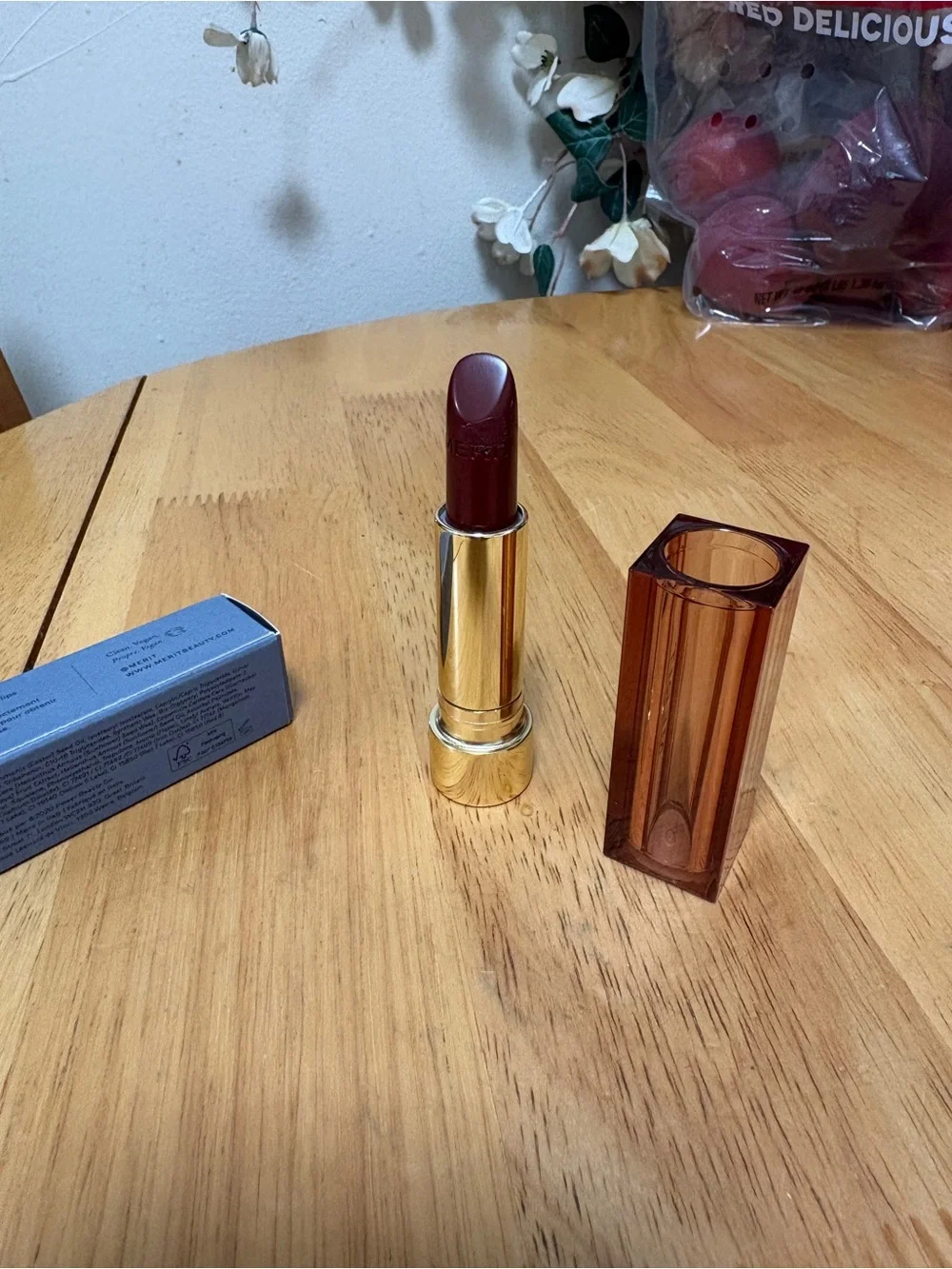 Merit ~ Signature Lip, Lightweight Lipstick in L’AVENUE, IMPERFECT, New in Box
